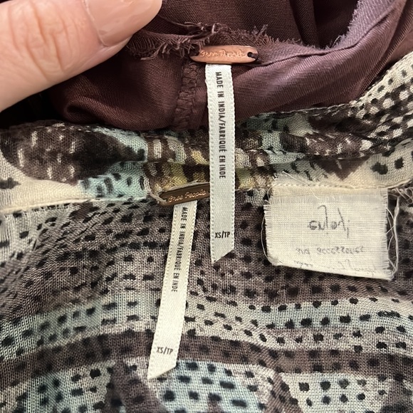 Free People Empire Tunic Dress size xs - Picture 4 of 9